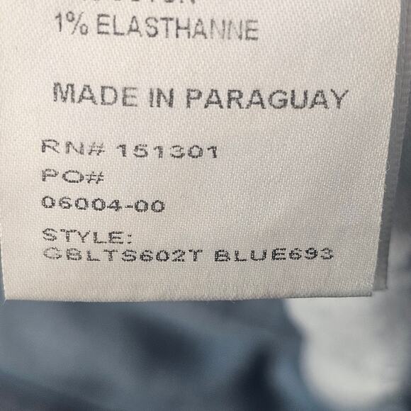 Good American jeans womens 6/28 Split Hem button fly Straight Leg Denim - Picture 9 of 14